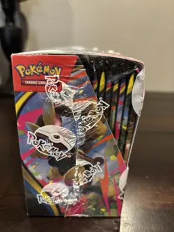 POKEMON TCG MEGA EVOLUTION PHANTASMAL FLAMES BOOSTER BOX FACTORY SEALED Tear - Image 2