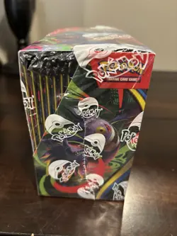 POKEMON TCG MEGA EVOLUTION PHANTASMAL FLAMES BOOSTER BOX FACTORY SEALED Tear - Image 4