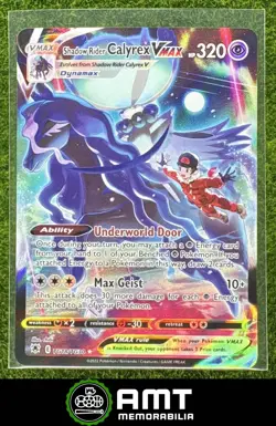 Shadow Rider Calyrex VMAX 2022 Pokemon Sword Shield Astral Radiance Trainer - Image 1