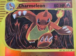 Pokemon Base Set Expedition #73/165 Reverse Holo CHARMELON --never played-- - Image 2