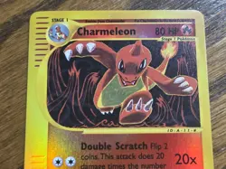 Pokemon Base Set Expedition #73/165 Reverse Holo CHARMELON --never played-- - Image 3