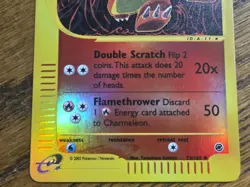 Pokemon Base Set Expedition #73/165 Reverse Holo CHARMELON --never played-- - Image 4