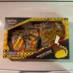 POKEMON: CROWN ZENITH PIKACHU VMAX SPECIAL COLLECTION SEALED BOX - Image 1