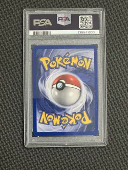 2000 Pokemon Gym Heroes Holo Rare Lt. Surge First Edition 17/132 PSA 8 - Image 2