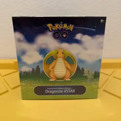 Pokemon GO Dragonite VSTAR Premier Deck Holder Collection Box NEW FACTORY SEALED - Image 1