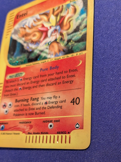 Entei H8/H32 Holo - LP clean - Pokemon Aquapolis (2003) - Vintage Pokemon - Image 3