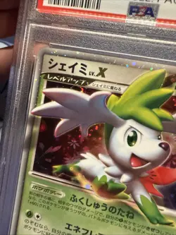 2009 POKEMON JPN SHAYMIN LV.X #003 LV.X-HOLO PSA 10 + gradedguard limited editio - Image 5