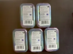 Pokemon TCG Prismatic Evolutions Mini Tins - Lot Of 5 Factory Sealed Tins - Image 2