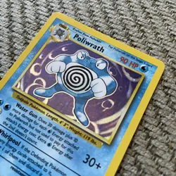 POKEMON 1999 POLIWRATH BASE SET UNLIMITED 13/102 NM HOLO / FOIL - Image 5