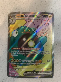 Ionos Bellibolt Ex 172/159 Pokemon Journey Together Ultra Rare NM - Image 1