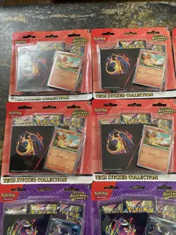 Pokemon Mega Evolution Ascended Heroes / Tech Sticker Collection 36 Packs - Image 2