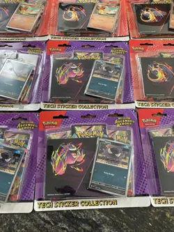 Pokemon Mega Evolution Ascended Heroes / Tech Sticker Collection 36 Packs - Image 5