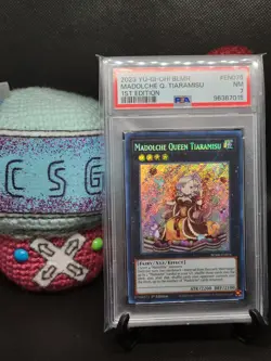 Madolche Queen Tiaramisu - BLMR-EN076 - 1st Edition - Yu-Gi-Oh! - PSA 7 - Image 1