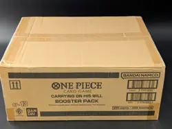 One Piece TCG English OP-13 Carrying On His Will Booster Box Case SEALED - Image 1