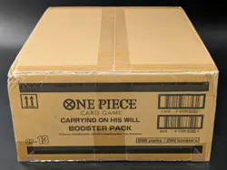 One Piece TCG English OP-13 Carrying On His Will Booster Box Case SEALED - Image 5