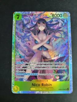 Nico Robin EB03-055 Super Rare One Piece Extra Booster Heroines - Image 1