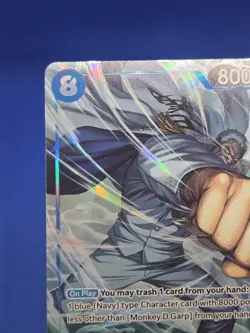 One Piece Legacy of the Master Monkey D Garp OP12-056 Alternate Art SR NM - Image 3
