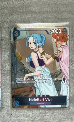 Nefeltari Vivi EB02-026 EB03 Alt Art Heroines Dash Pack One Piece TCG English - Image 1