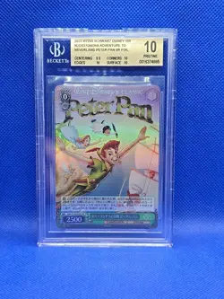 2023 Weiss Schwarz Disney 100 Peter Pan Foil, BGS Pristine 10 - Image 1