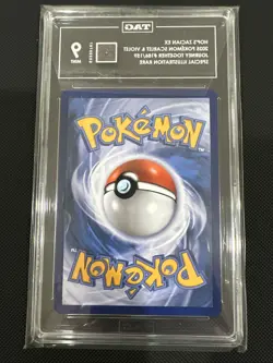 Pokemon TCG Hop's Zacian EX Card 186/159 Journey Together TAG 9 - Image 2