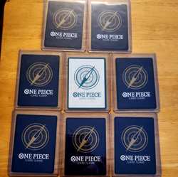 ONE PIECE TCG ENGLISH CARD COLLECTION LOT OF 8 Trafalgar Law EB03-062 SEC Alt Ar - Image 2