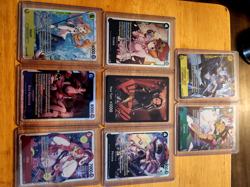 ONE PIECE TCG ENGLISH CARD COLLECTION LOT OF 8 Trafalgar Law EB03-062 SEC Alt Ar - Image 5