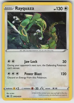 Rayquaza - SWSH029 Promo SWSH: Sword & Shield Promo Cards SWSH029 Pokemon - Image 1
