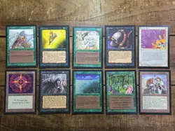 COLLECTORS' EDITION Lot 10 Cards Magic The Gathering MTG Vintage NM Crisp - Image 1
