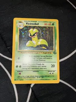 Pokemon Victreebel Jungle Holo Card 14/64 1999 Wizards of the Coast - Image 2