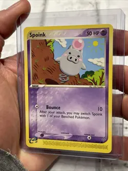Pokemon Spoink 73/97 Dragon Regular NM Vintage Vtg Pokemon Card Common TCG - Image 2