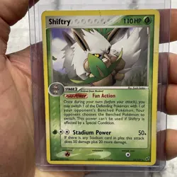 Pokemon SHIFTRY 25/107 Rare EX Deoxys - LP Lightly Played Vintage Pokemon Card - Image 1