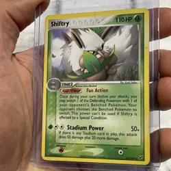 Pokemon SHIFTRY 25/107 Rare EX Deoxys - LP Lightly Played Vintage Pokemon Card - Image 2