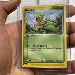 Treecko 75/109 Ruby and Sapphire WOTC Pokemon TCG LP Lightly Played Vintage Card - Image 2