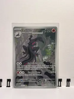 2026 Pokemon TCG Salazzle 224/217 Ascended Heroes Holo Illustration Rare Card NM - Image 1