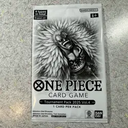 ONE PIECE Card Game Tournament Pack 2025 Vol. 4 Sealed English - Image 1