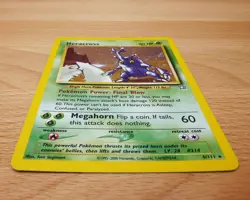 2000 Pokemon Heracross Neo Genesis Holo Rare Card 6/111 LP/LP+ - Image 3
