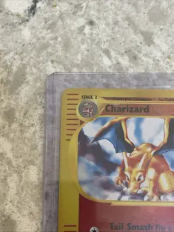 Pokemon TCG Charizard Reverse Holo Rare Card 39/165 Expedition LP - Image 5