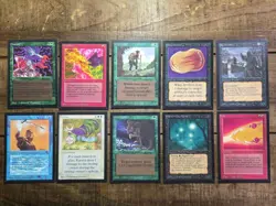 COLLECTORS' EDITION Lot 10 Cards Magic The Gathering MTG Vintage NM Crisp - Image 1