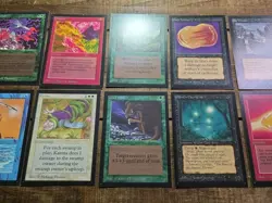 COLLECTORS' EDITION Lot 10 Cards Magic The Gathering MTG Vintage NM Crisp - Image 2