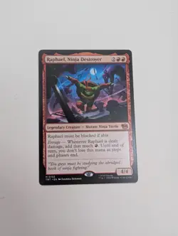 MTG - Raphael, Ninja Destroyer - Teenage Mutant Ninja Turtles NM/M Condition - Image 1