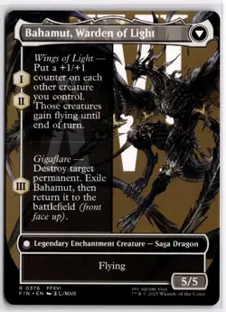 Dion, Bahamut's Dominant (Borderless) 376 FINAL FANTASY Magic: The Gathering NM - Image 2