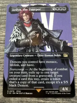 Ardyn, the Usurper (Borderless) - R from FINAL FANTASY #379 - in NM condition - Image 1