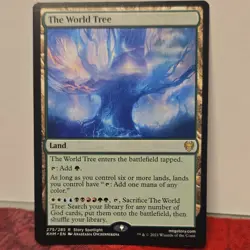 Magic: The Gathering The World Tree Land Rare Kaldheim 275 Regular Ovchinnikova - Image 1