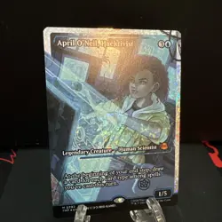 Magic: The Gathering - April O'Neil, Hacktivist- Fractured Foil - Image 1