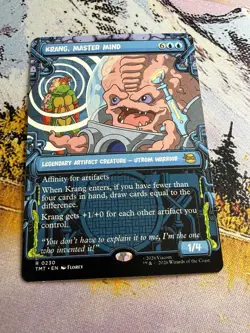 Krang, Master Mind - Showcase Teenage Mutant Ninja Turtles MTG - Image 2