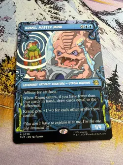 Krang, Master Mind - Showcase Teenage Mutant Ninja Turtles MTG - Image 4