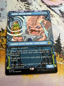 Krang, Master Mind - Showcase Teenage Mutant Ninja Turtles MTG - Image 5