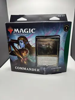 Wizards of the Coast Magic: the Gathering Commander Kaldheim Elven Empire - Image 1