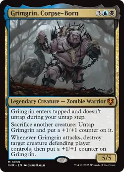 Grimgrin, Corpse-Born [Innistrad Remastered] Foil Near Mint - Image 1