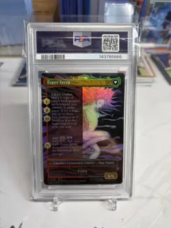 Terra, Magical Adept (Borderless) Final Fantasy MTG Foil 0323 PSA 9 - Image 2